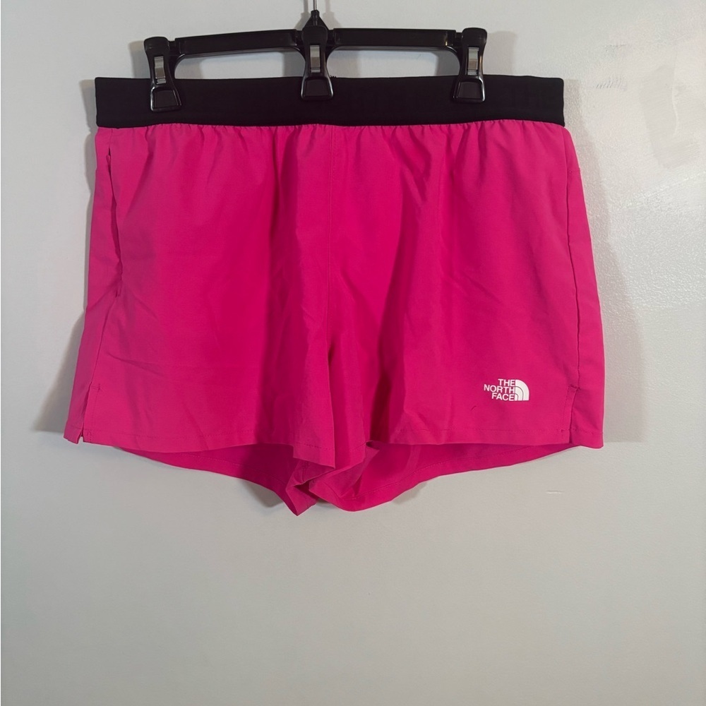 The North Face Women’s Large Pink Athletic Shorts | Elastic Waistband
